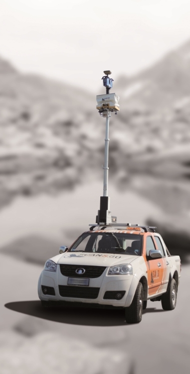 accesoría para trazados con escáner láser 3D